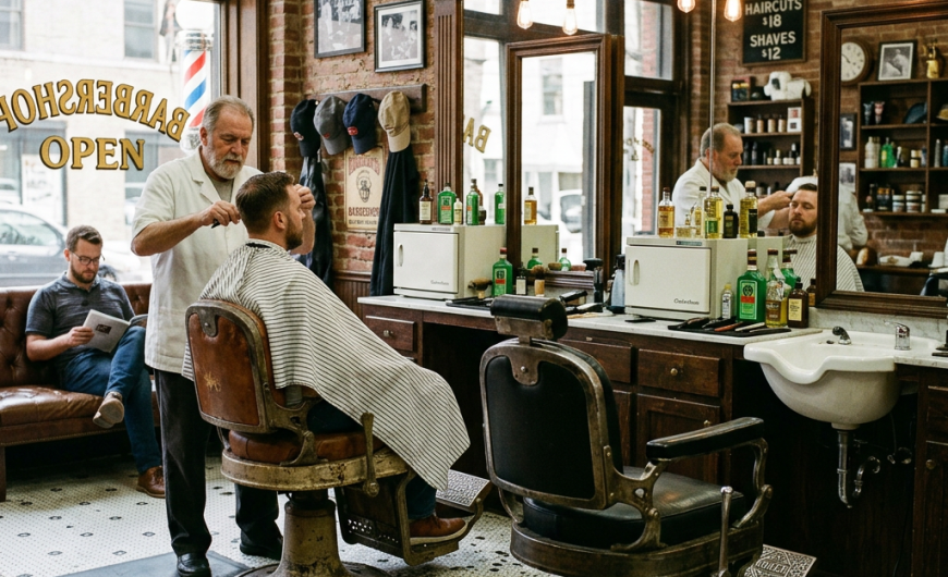 Was unterscheidet das traditionelle Barbershop-Erlebnis von einem normalen Unisex-Friseur?