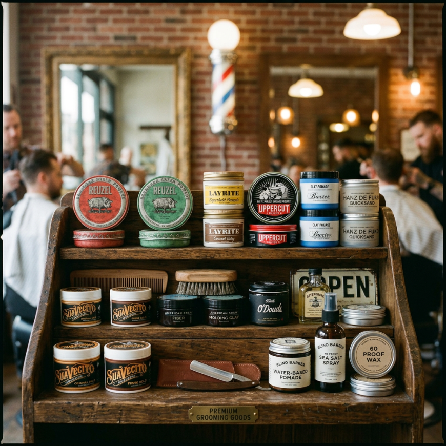 Pomade vs. Gel vs. Wachs: Welches Styling-Produkt passt perfekt zu deinem Haar?