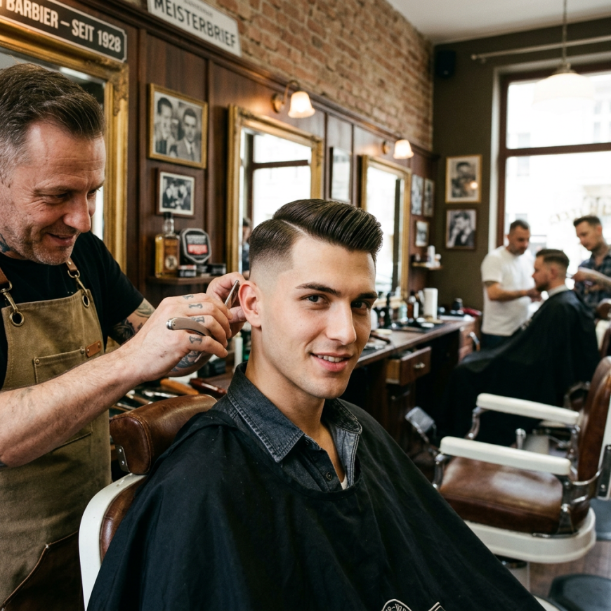 Der perfekte Fade für Uni, Schule & Ausbildung: Styling-Guide für junge Männer (Inkl. 20 % Nachwuchs-Rabatt)