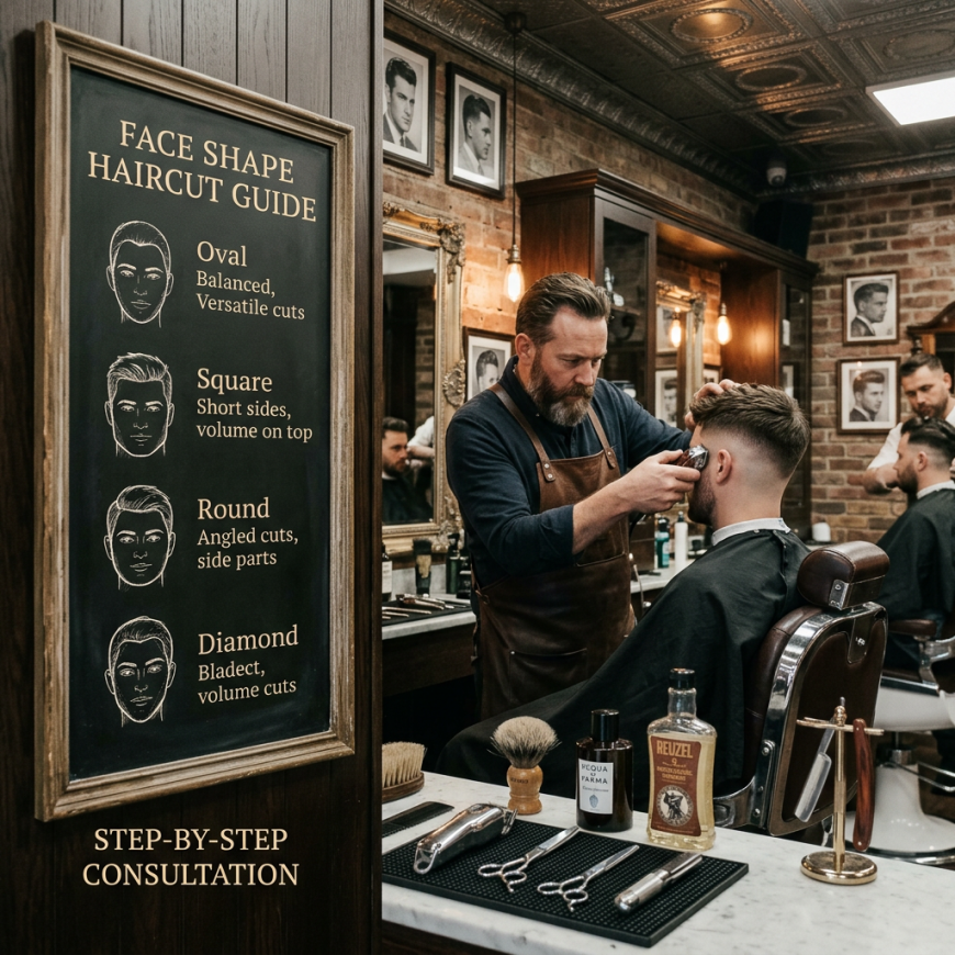 Welcher Haarschnitt passt am besten zu deiner Gesichtsform und wie stylst du einen perfekten Fade?