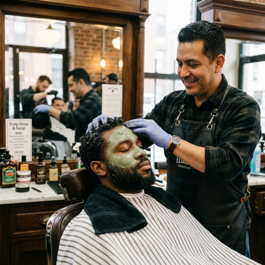 Kopfhaut-Detox & Gesichtsmasken: Warum Skincare & Facial-Treatments für Männer unverzichtbar sind