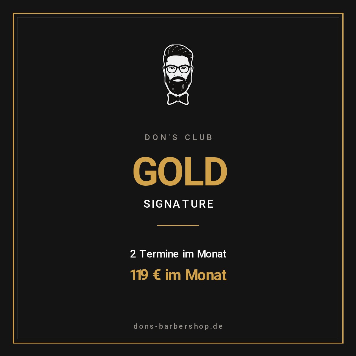 Don's Club GOLD SIGNATURE