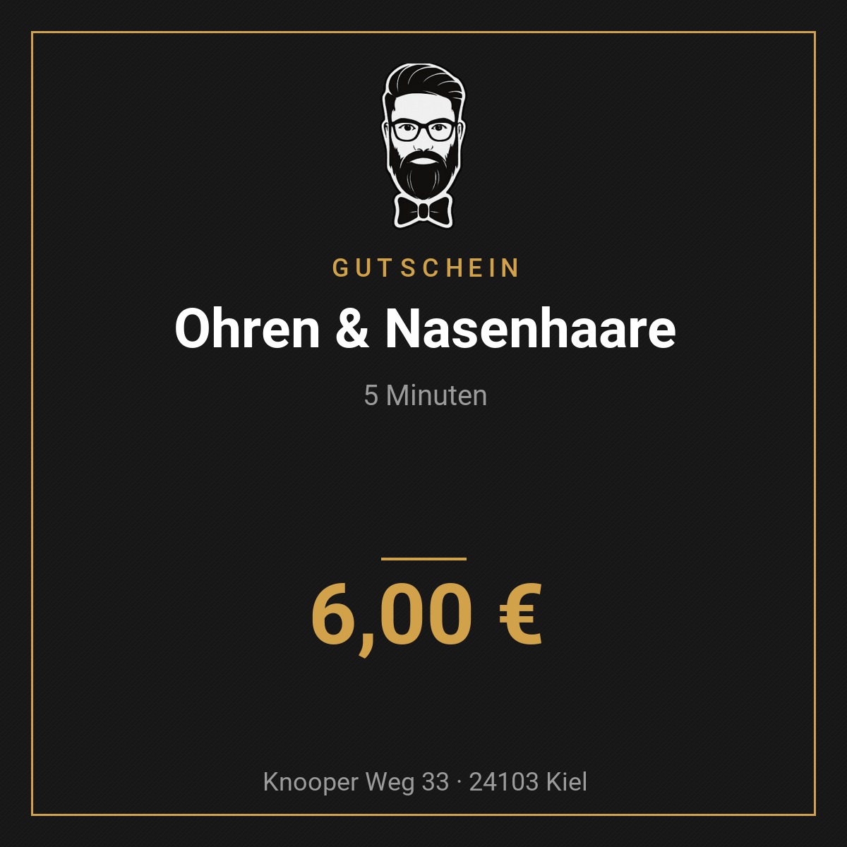Gutschein: Ohren- oder Nasenhaarentfernung