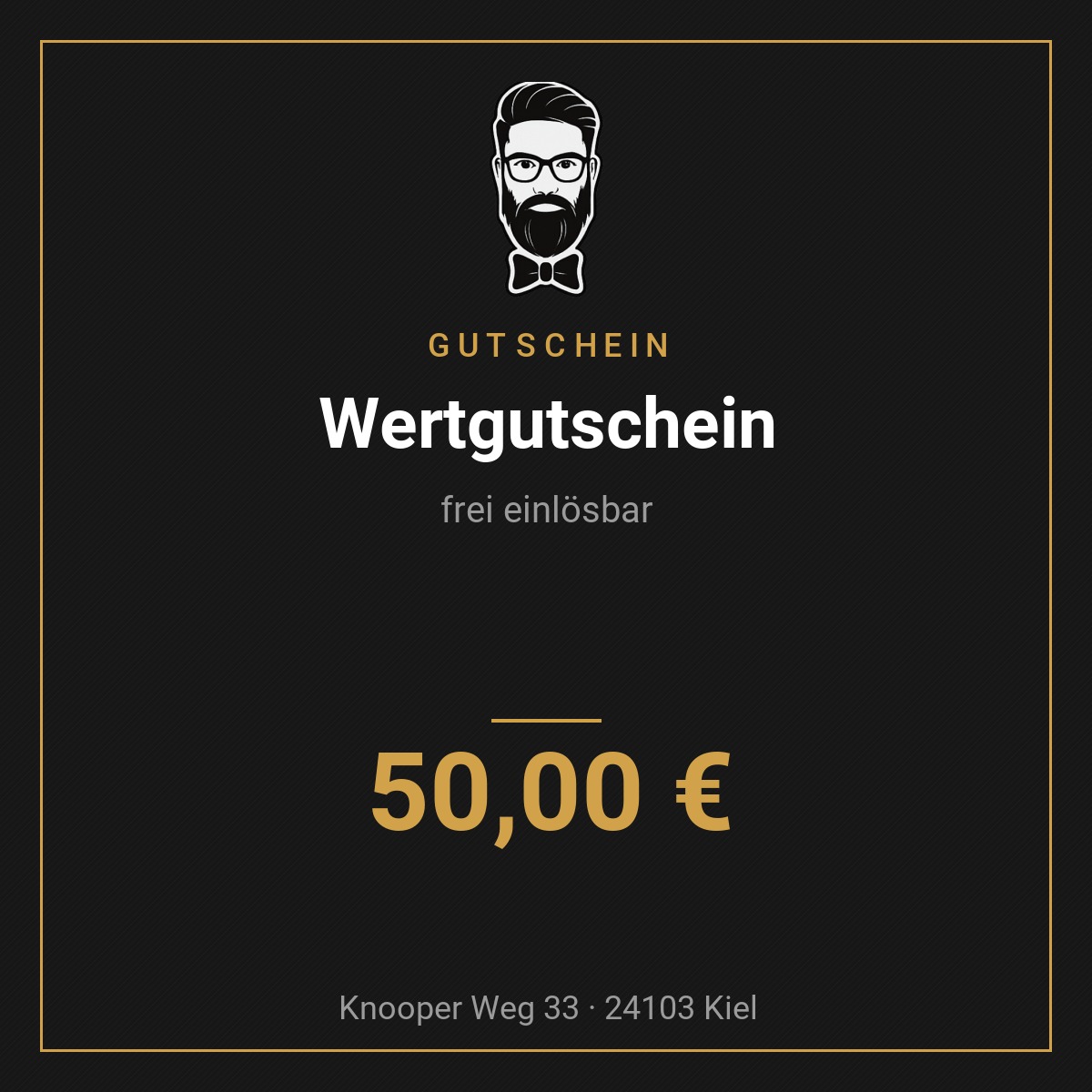 Wertgutschein 50 €
