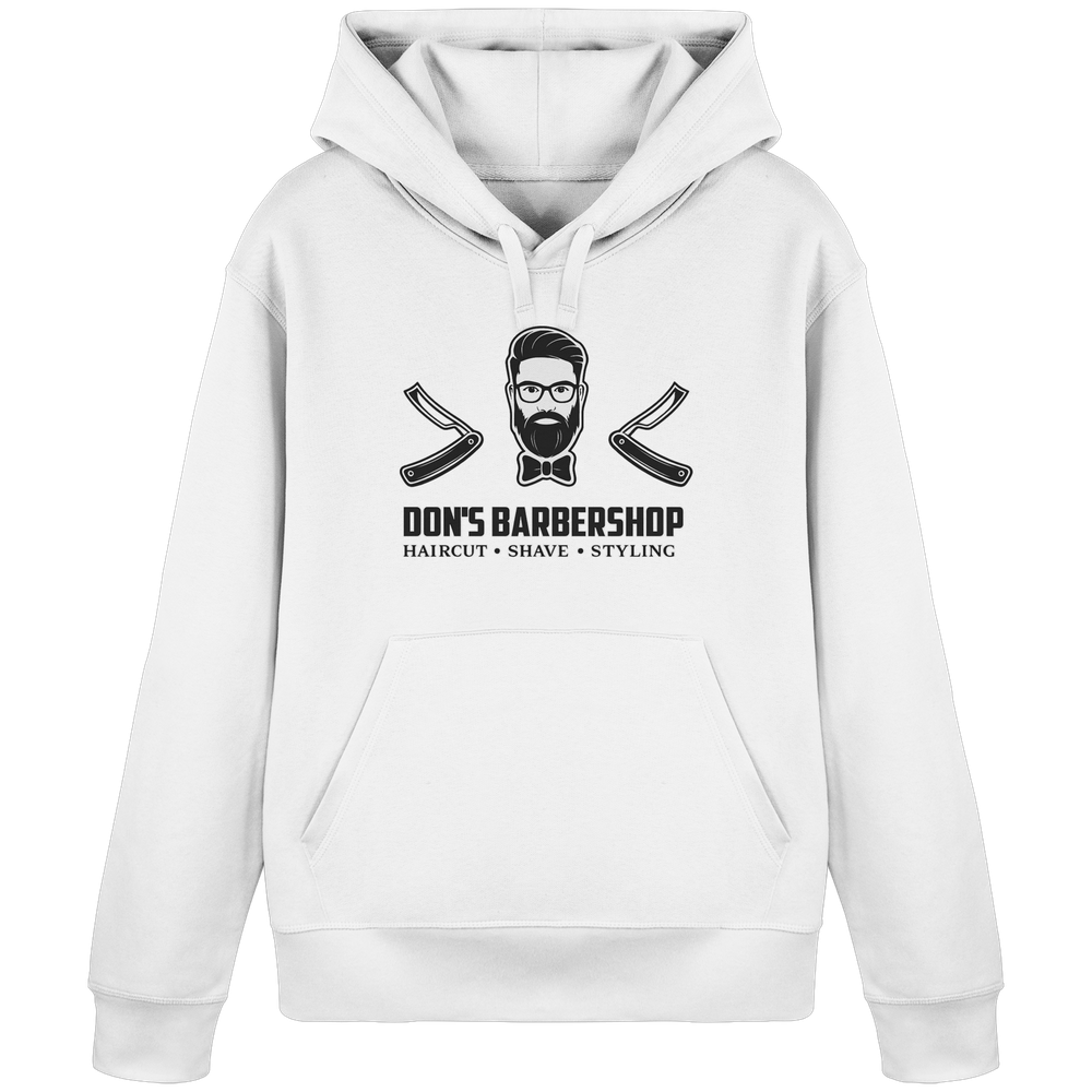Don’s Barbershop Hoodie Weiß