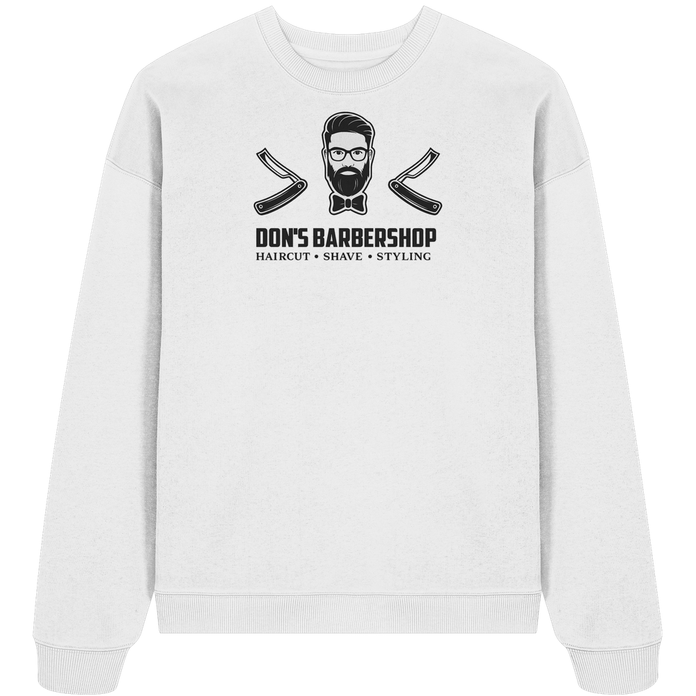 Don’s Barbershop Sweatshirt Weiß